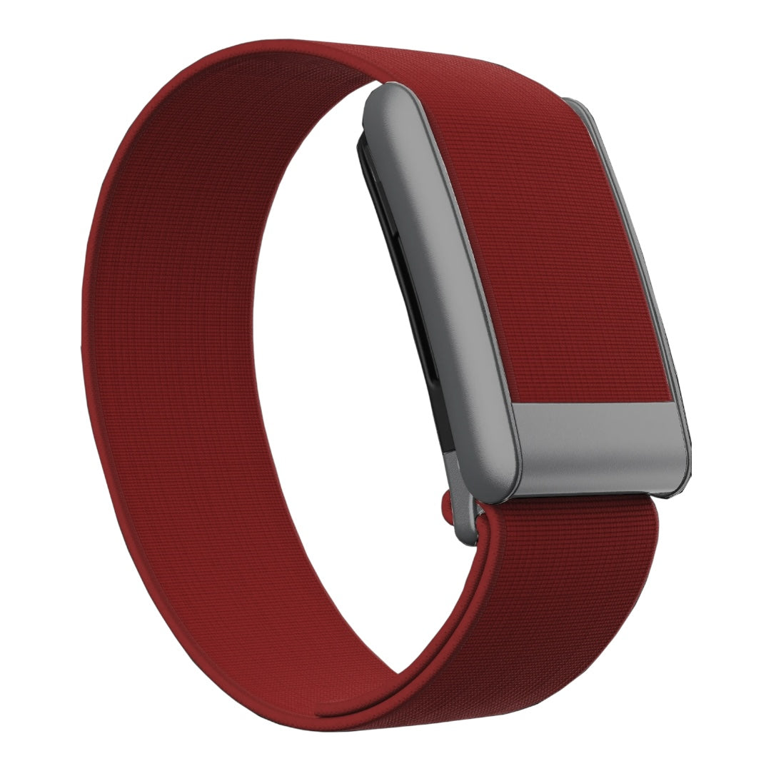 Maroon waterproof Whoop 5.0 band