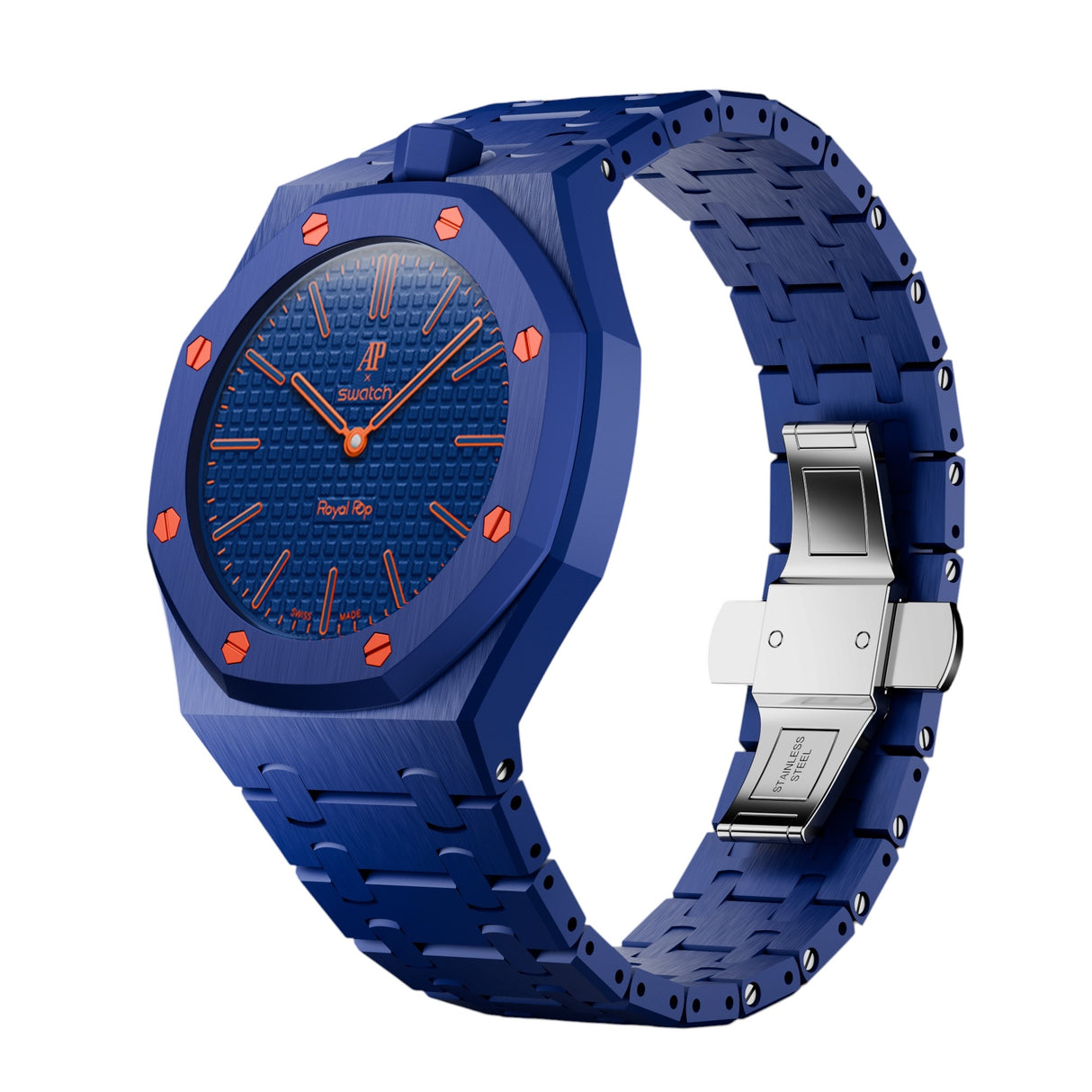 Royal pop X swatch Bio ceramic bands