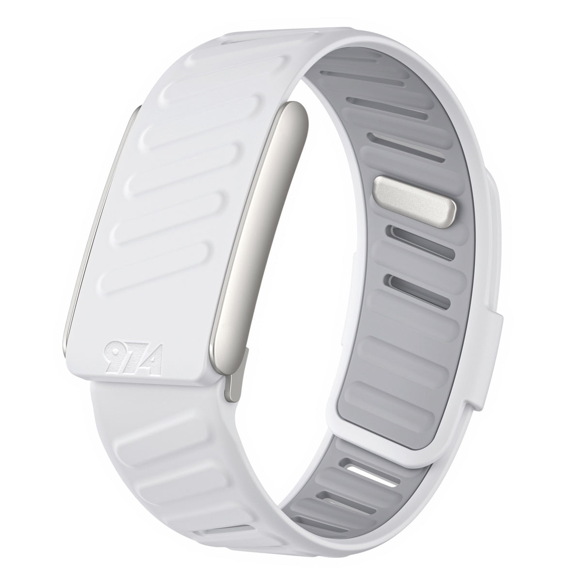 White and Grey Whoop Silicone bands