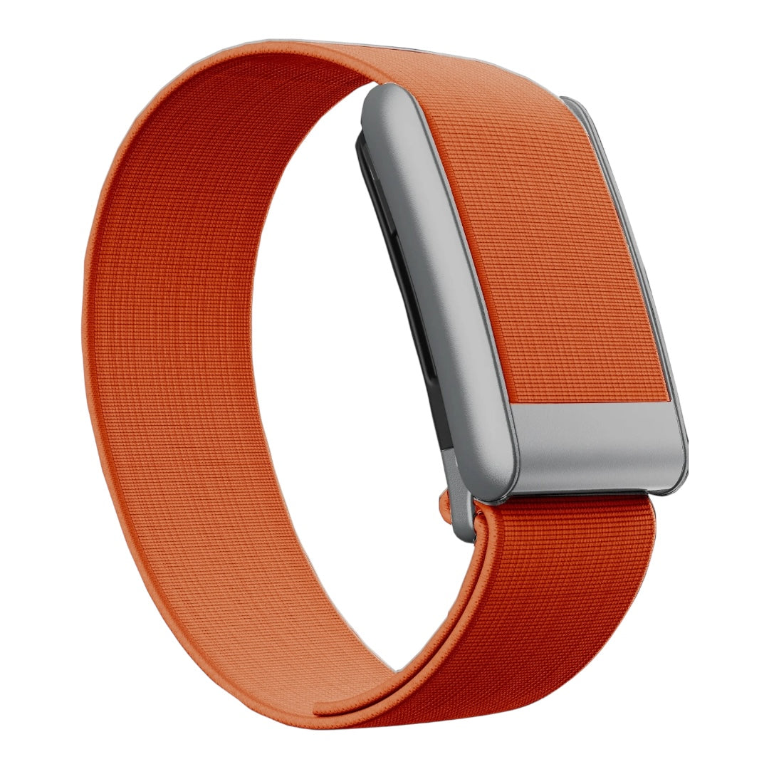 Orange waterproof Whoop 5.0 band