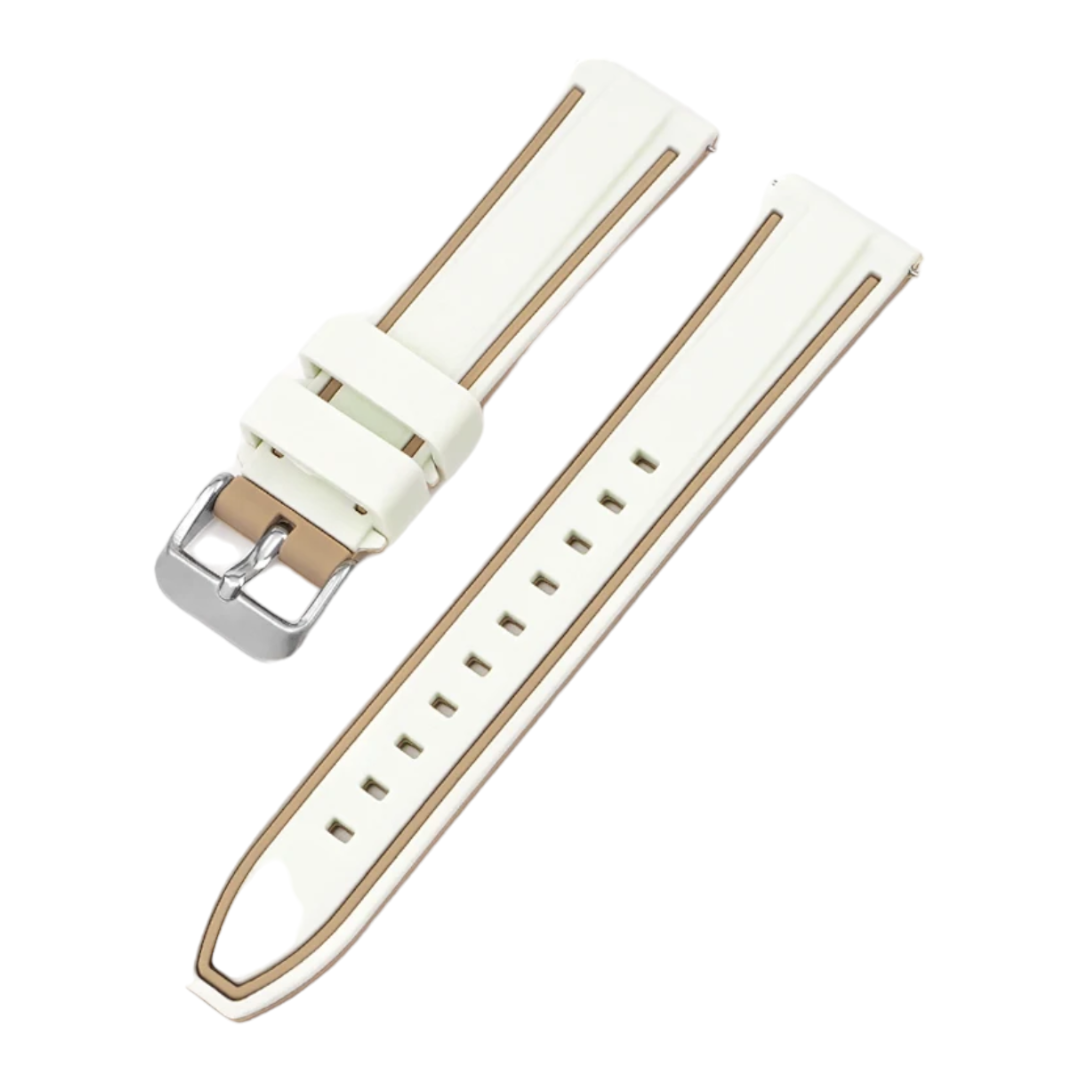 Silicone bands - multi coloured 20mm