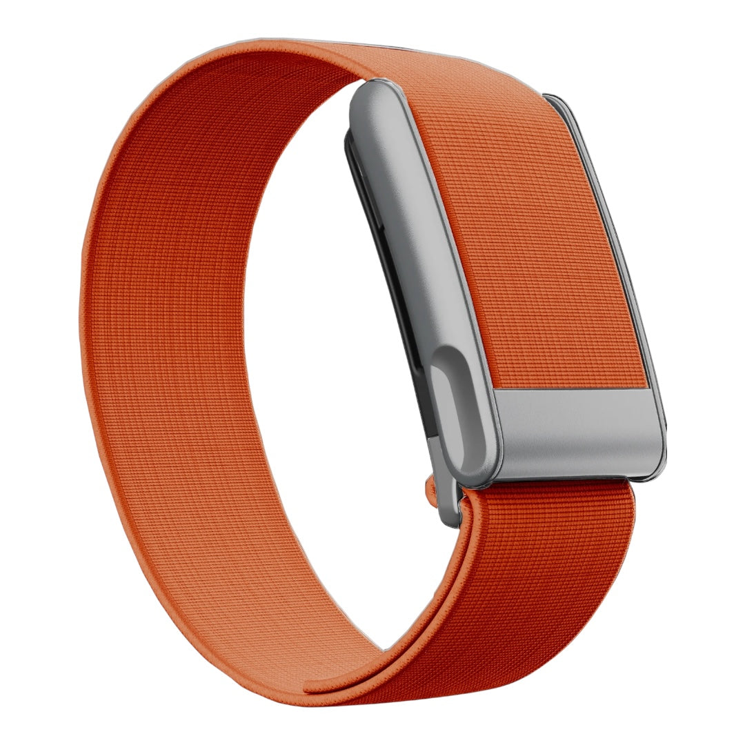 Orange waterproof Whoop 5.0 band