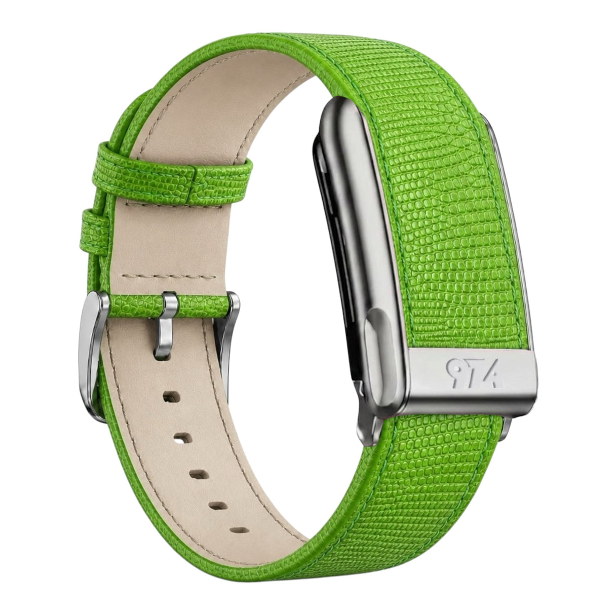 Light green Genuine lizard leather whoop 5 band
