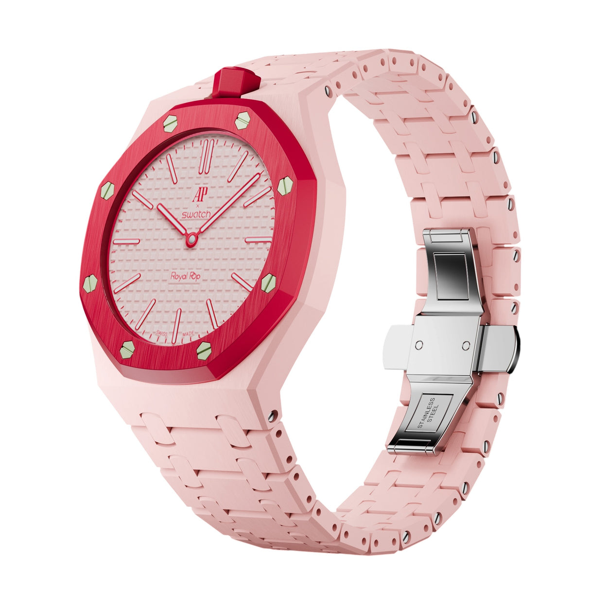 Royal pop X swatch Bio ceramic bands