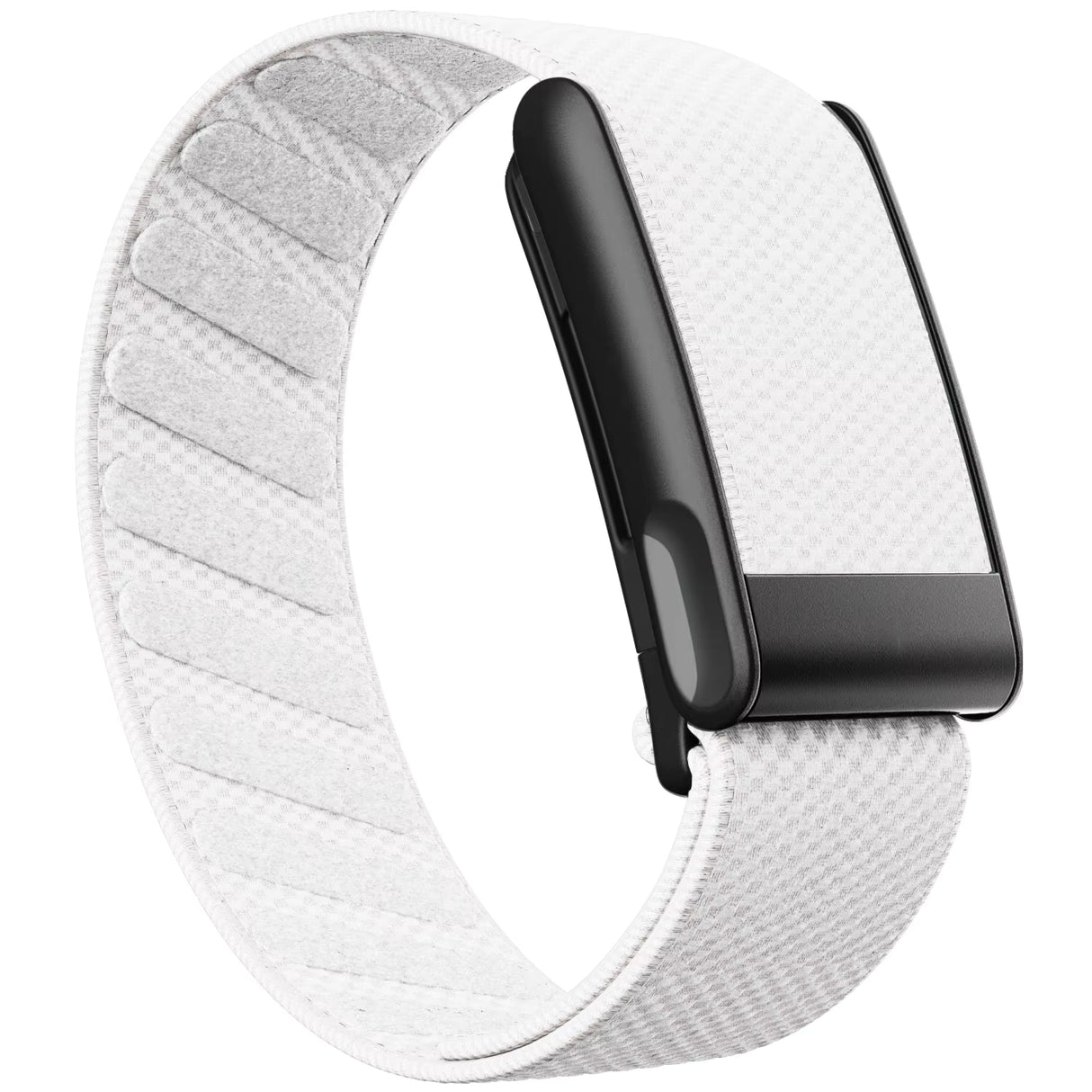 White Whoop 5 fabric bands with black buckle