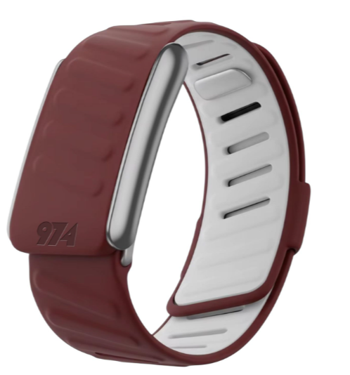 Maroon Whoop Silicone bands