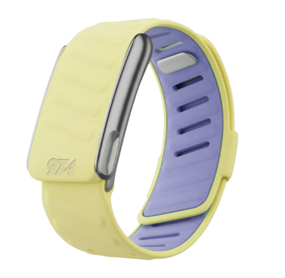 Yellow Whoop Silicone bands