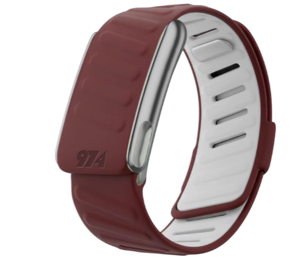 Maroon Whoop Silicone bands