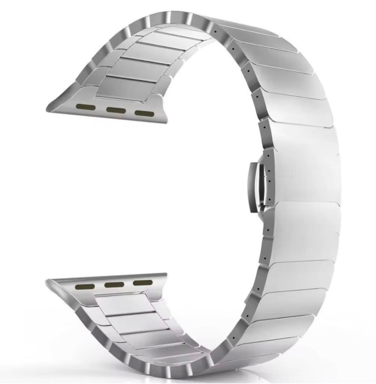 Stainless steel Apple Watch band