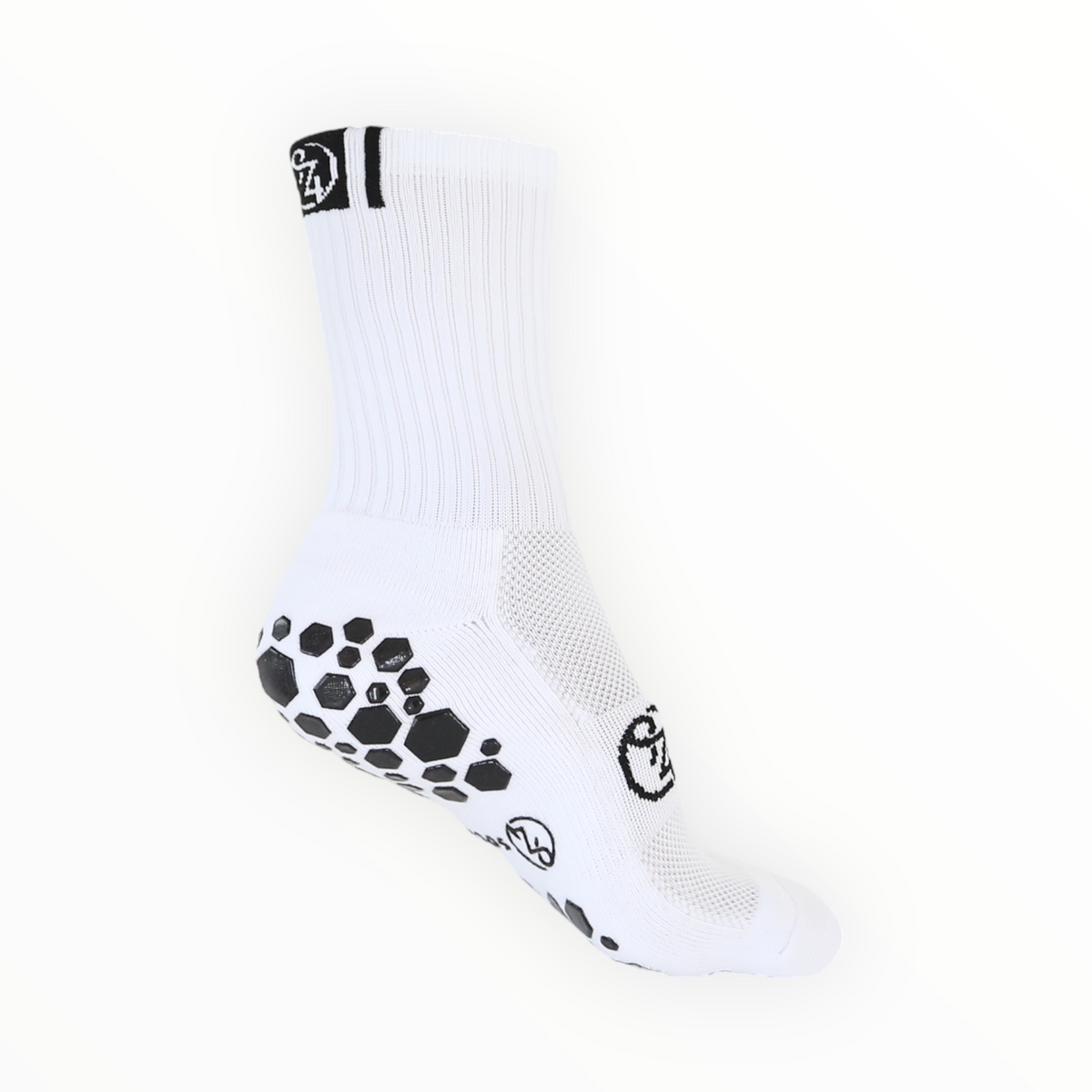 White Grip Socks - Pair