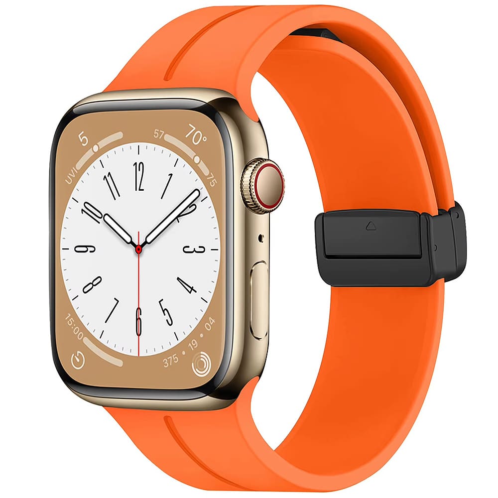 Apple watch band with magnet buckle