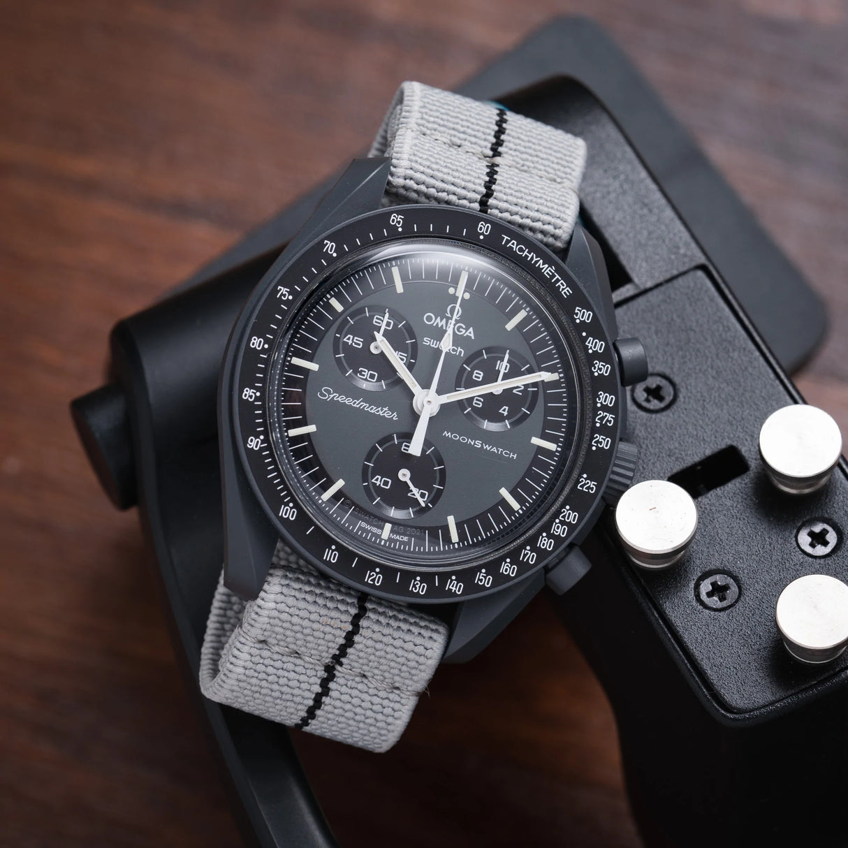 Elastic Loop Grey and Black