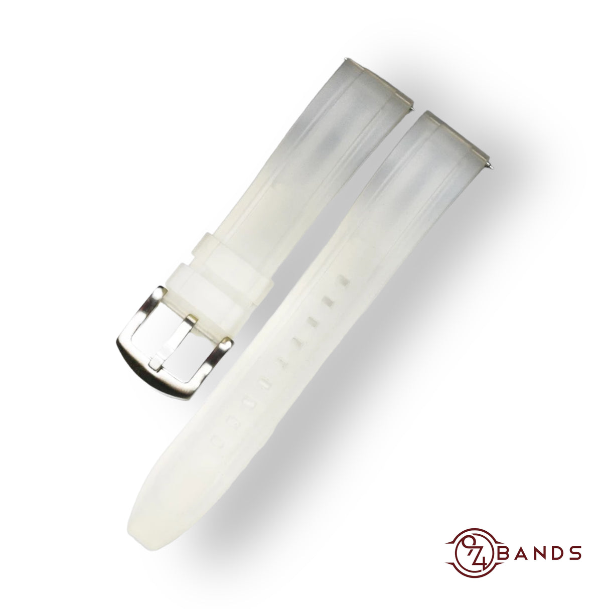 transparent silicone strap