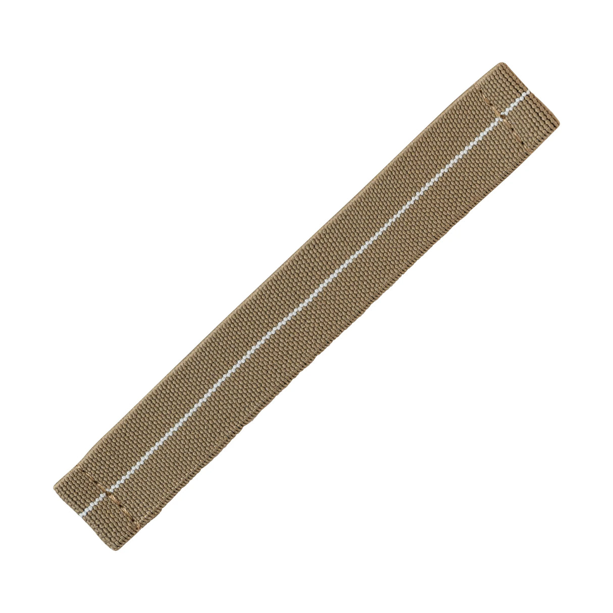 Elastic Loop khaki and white