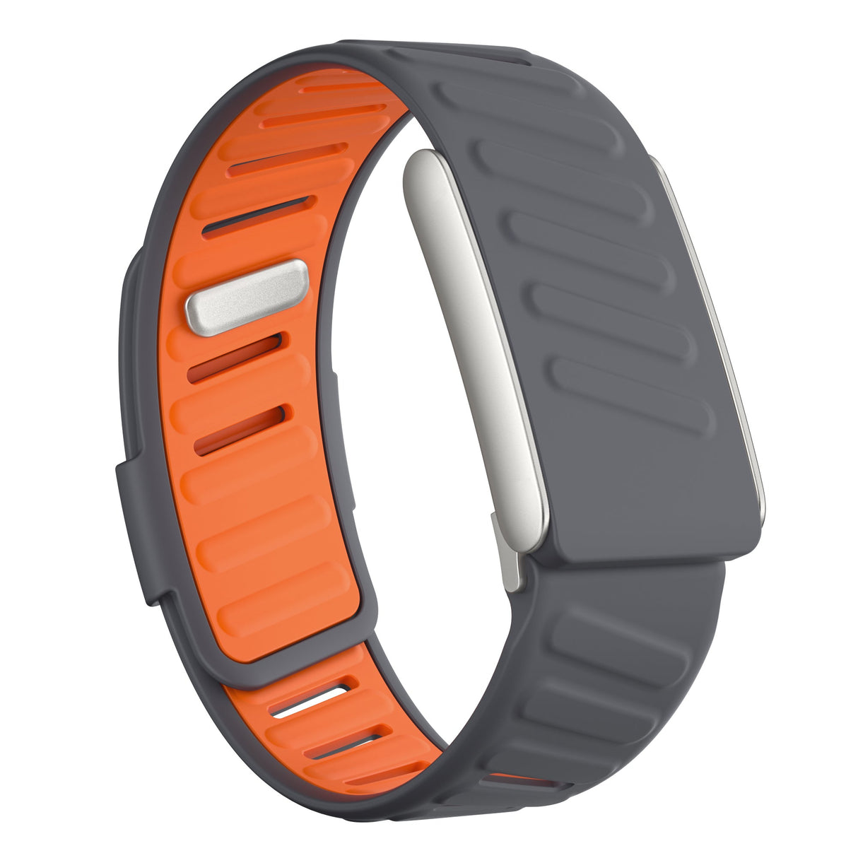 Dark grey Whoop Silicone bands