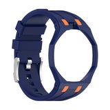 Royal pop X swatch silicone bands