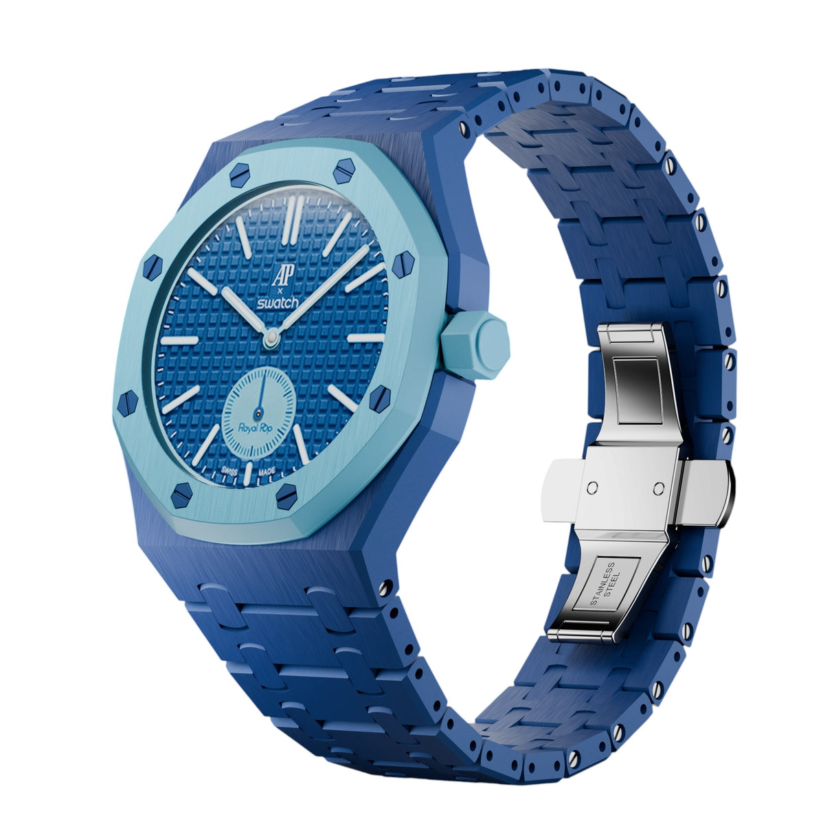Royal pop X swatch Bio ceramic bands