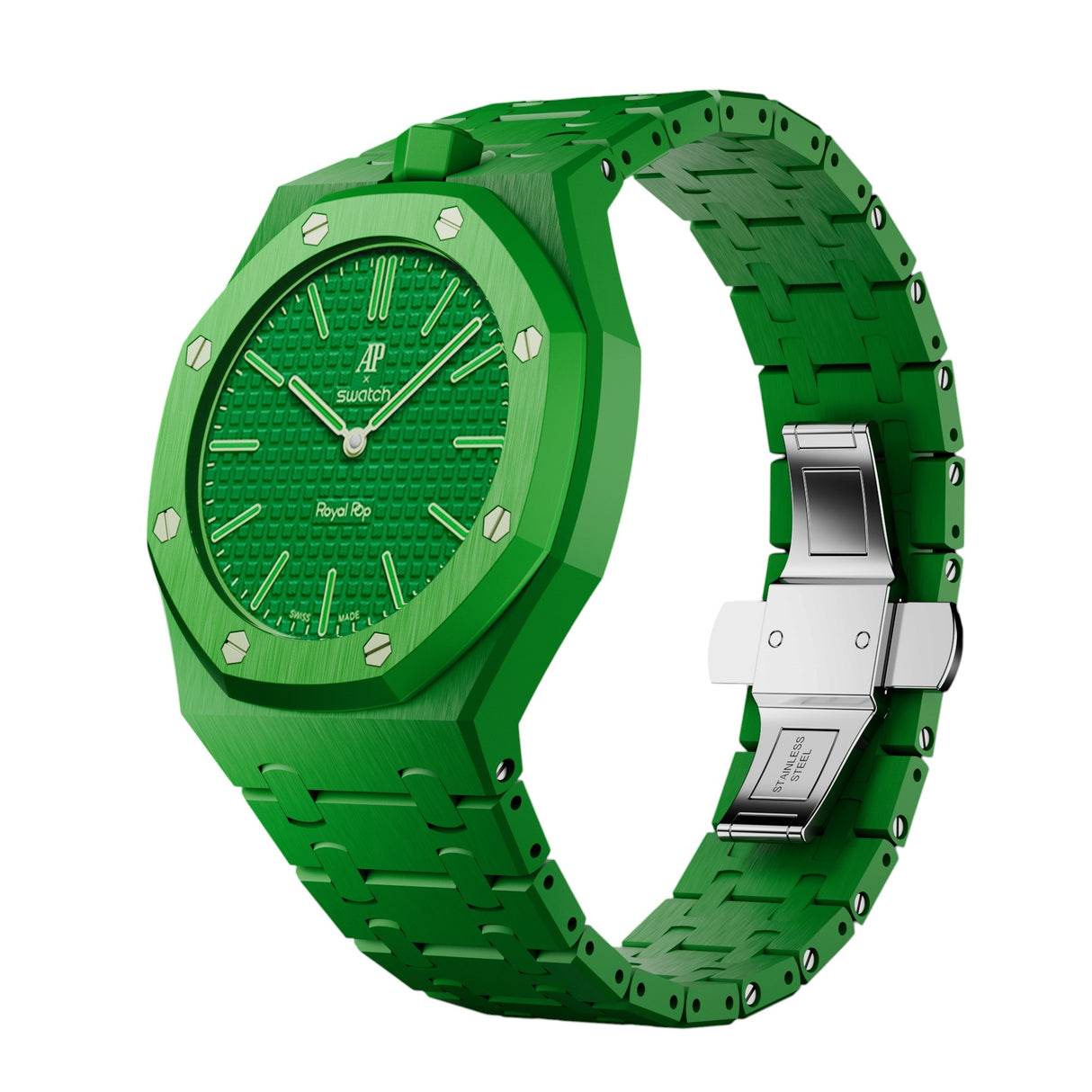 Royal pop X swatch Bio ceramic bands