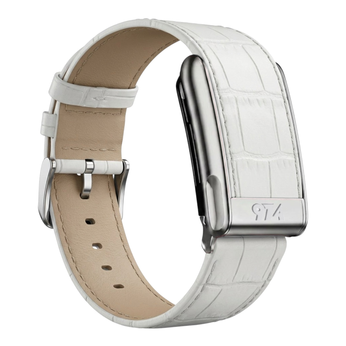 White Croc-Embossed Leather for whoop 5.0/MG