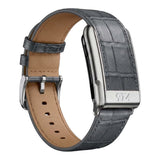 Grey Genuine Crocodile leather whoop 5 band