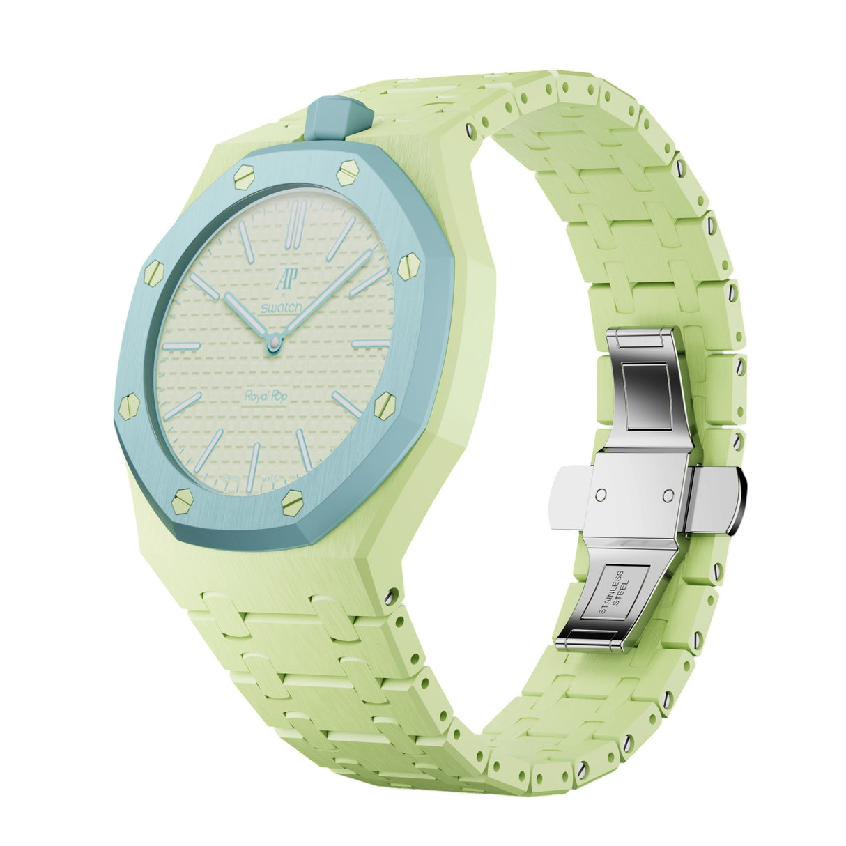 Royal pop X swatch Bio ceramic bands