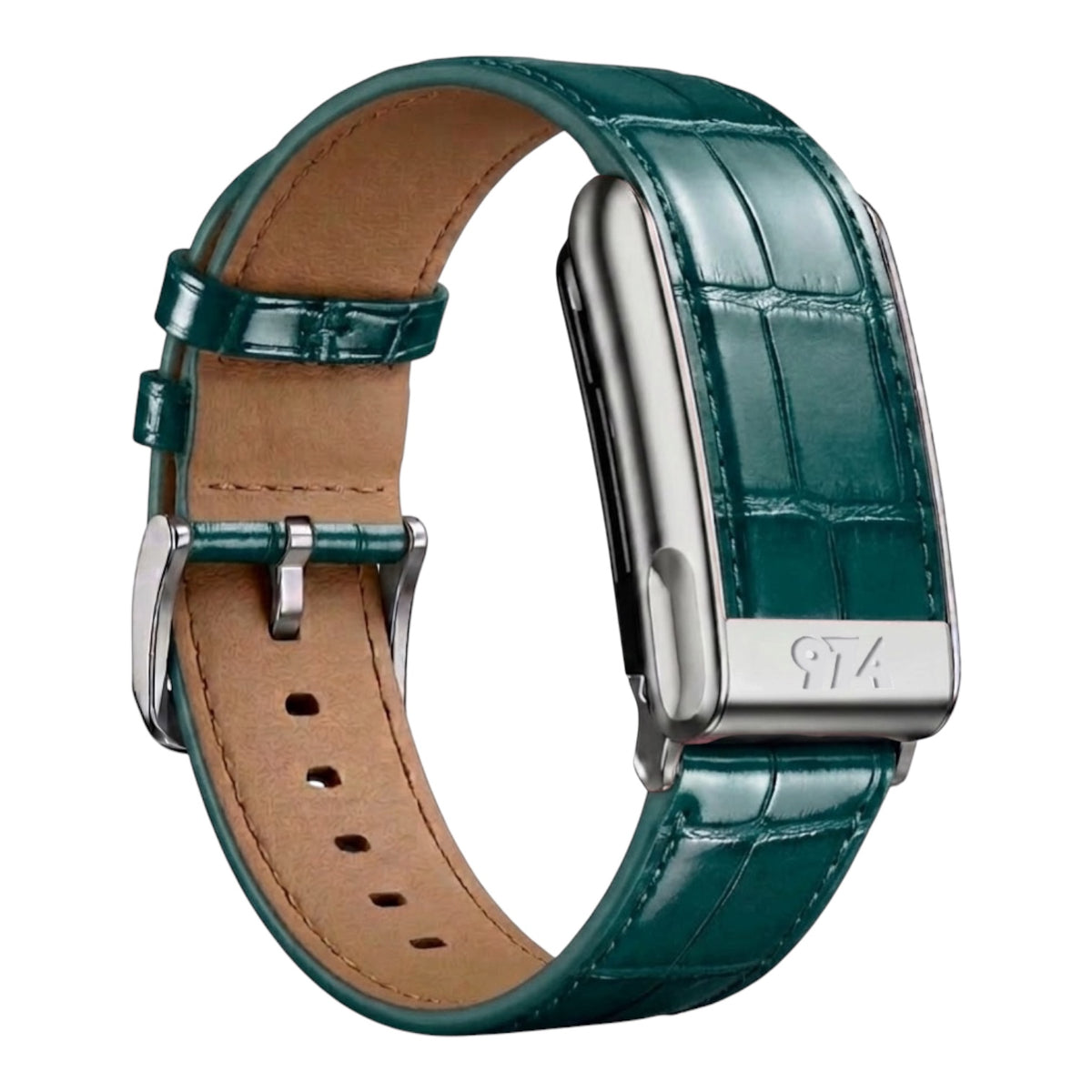 Green Croc-Embossed Leather for whoop 5.0/MG