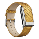 Golden python leather whoop 5 band