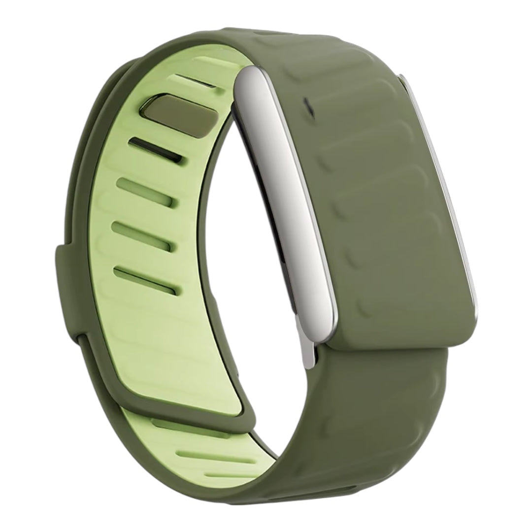 Green army Whoop Silicone bands