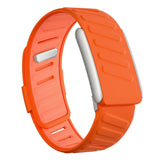 Orange Whoop Silicone bands