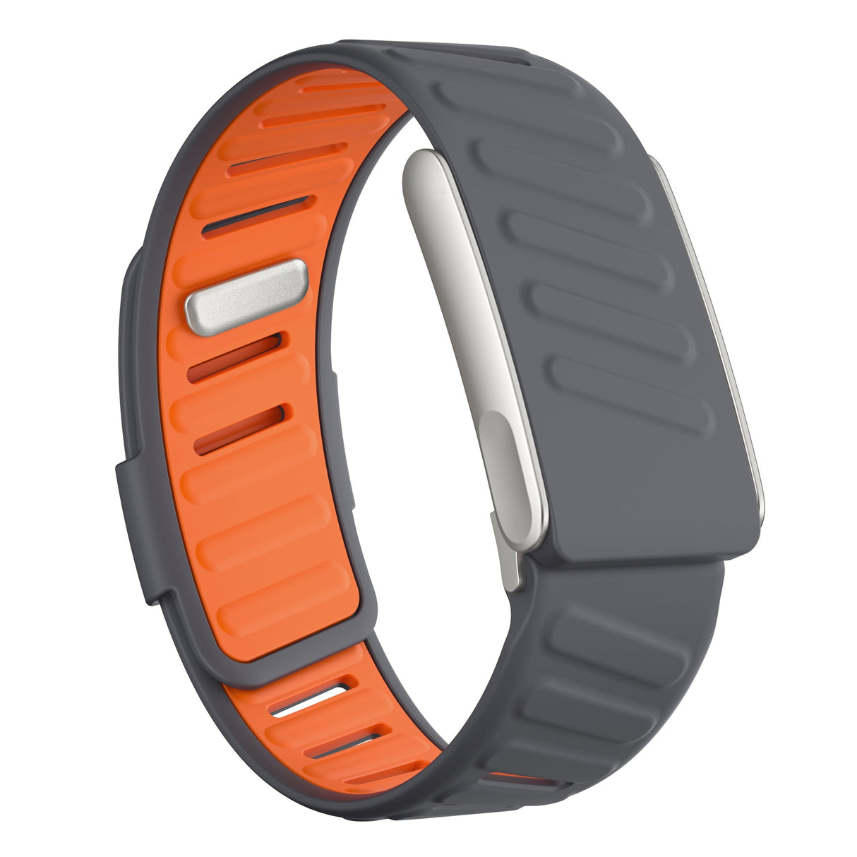 Dark grey Whoop Silicone bands
