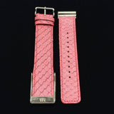 Pink python leather whoop 5 band