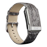 Dark Grey python leather whoop 5 band