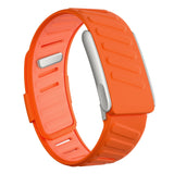 Orange Whoop Silicone bands