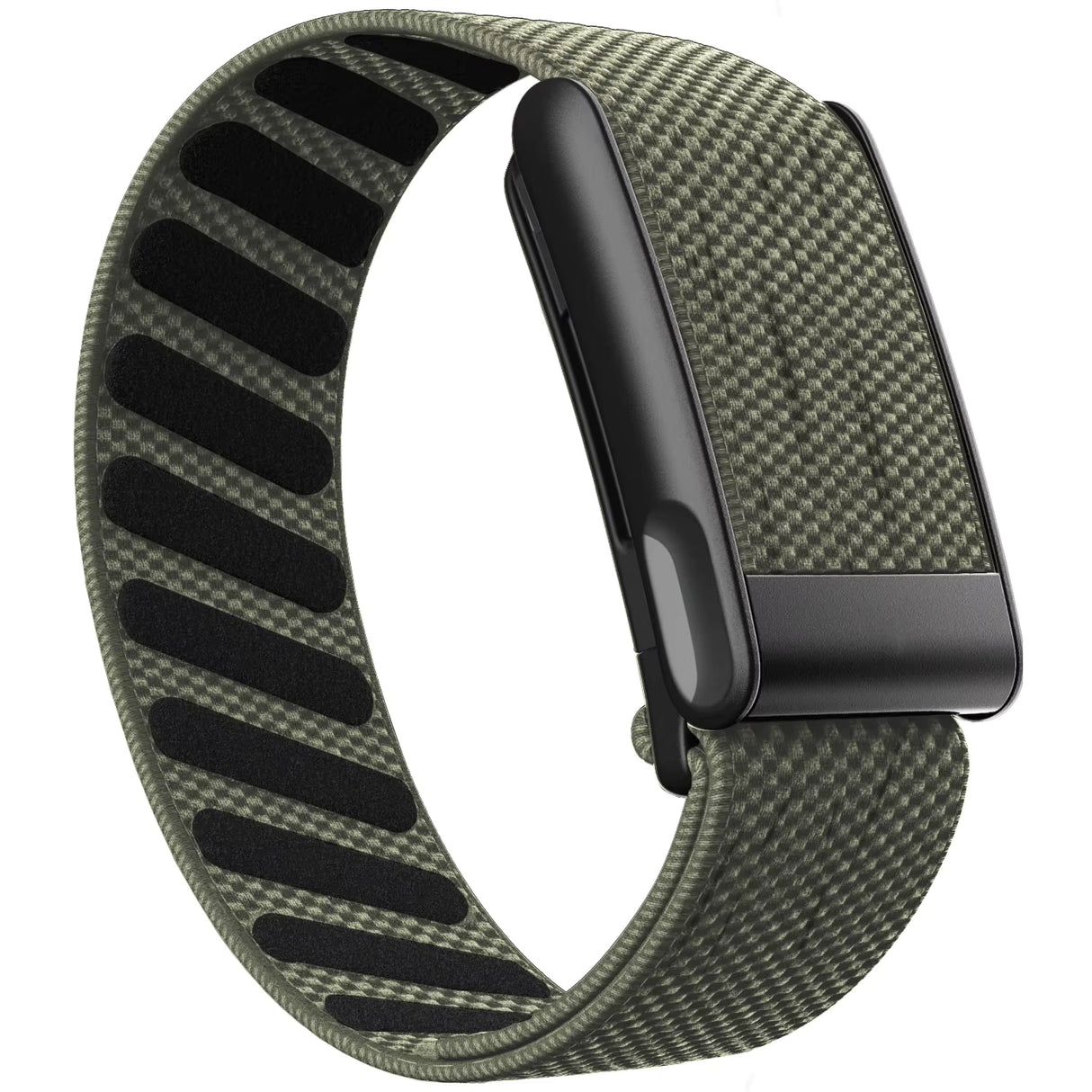 Green Whoop 5 fabric bands with black buckle