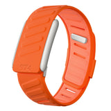 Orange Whoop Silicone bands