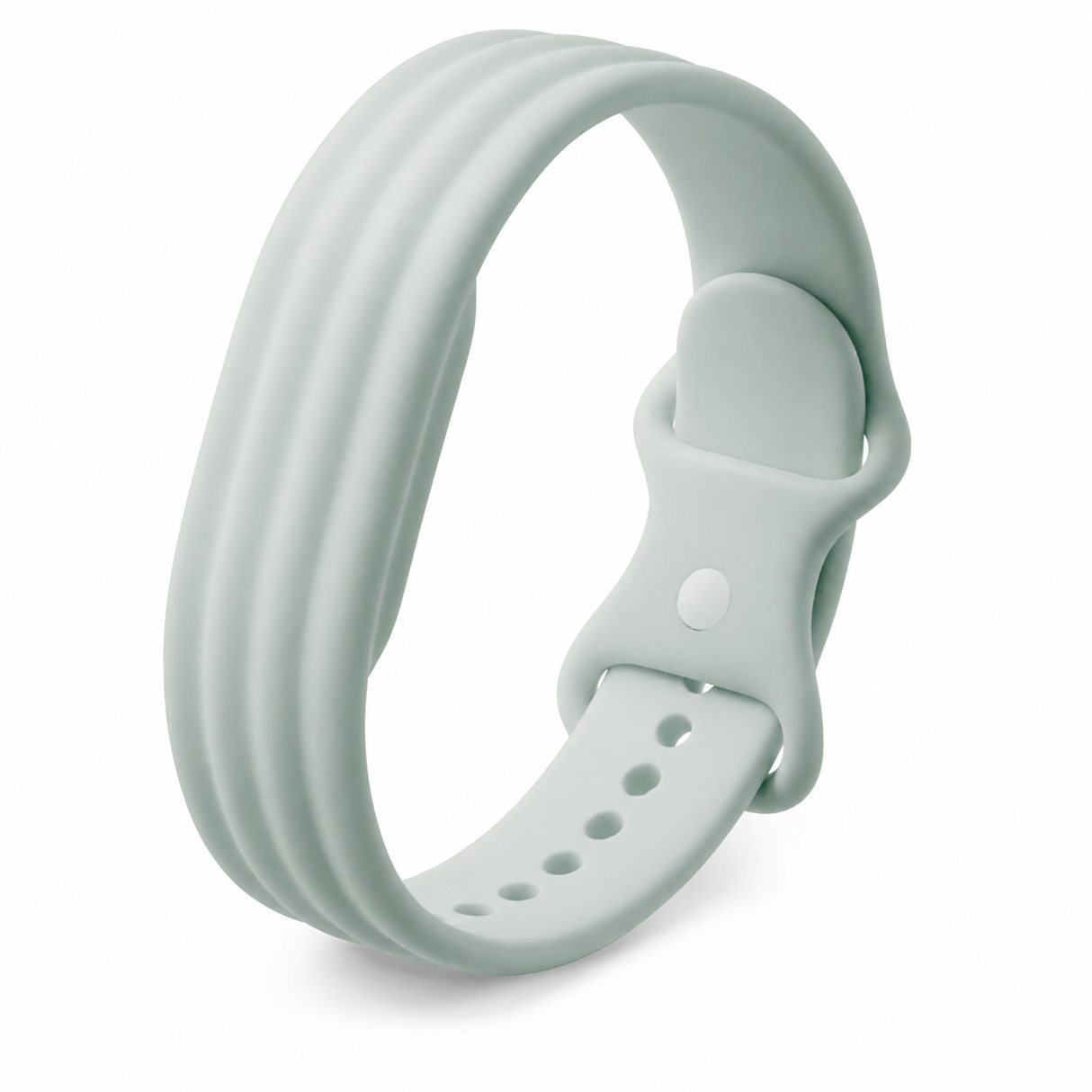 Silicone fitbiit band grey