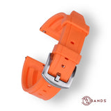 Orange silicone strap